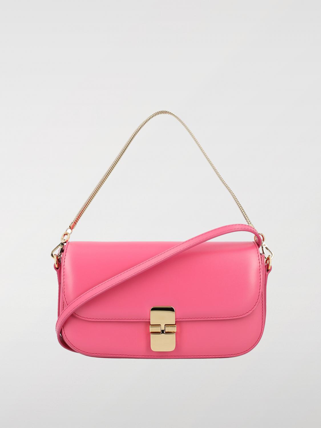 A.P.C. Shoulder Bag A. P.C. Woman color Fuchsia