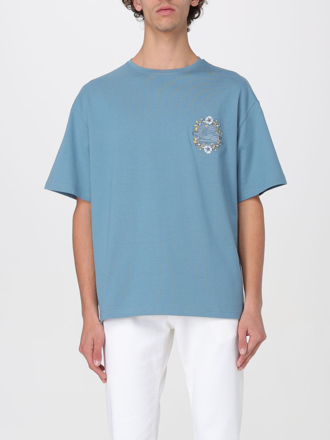 Etro T-Shirt ETRO Men colour Blue