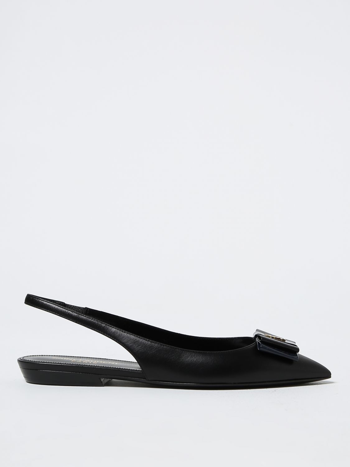 Saint Laurent Flat Shoes SAINT LAURENT Woman colour Black