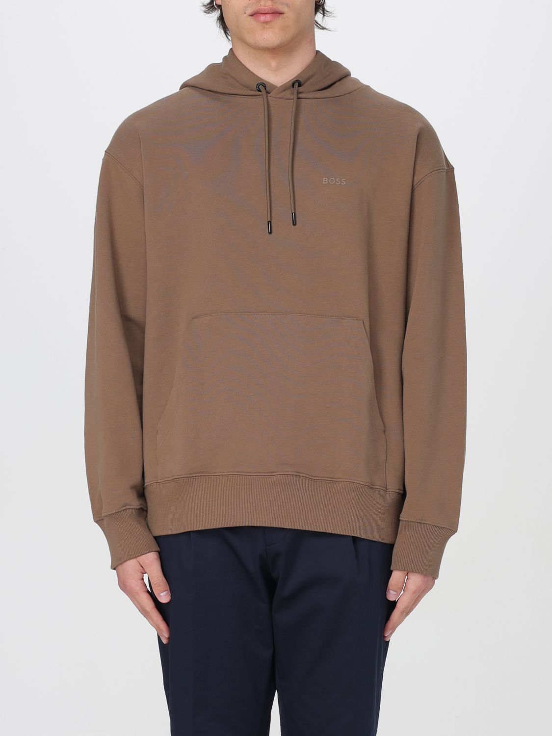 BOSS Sweatshirt BOSS Men colour Brown