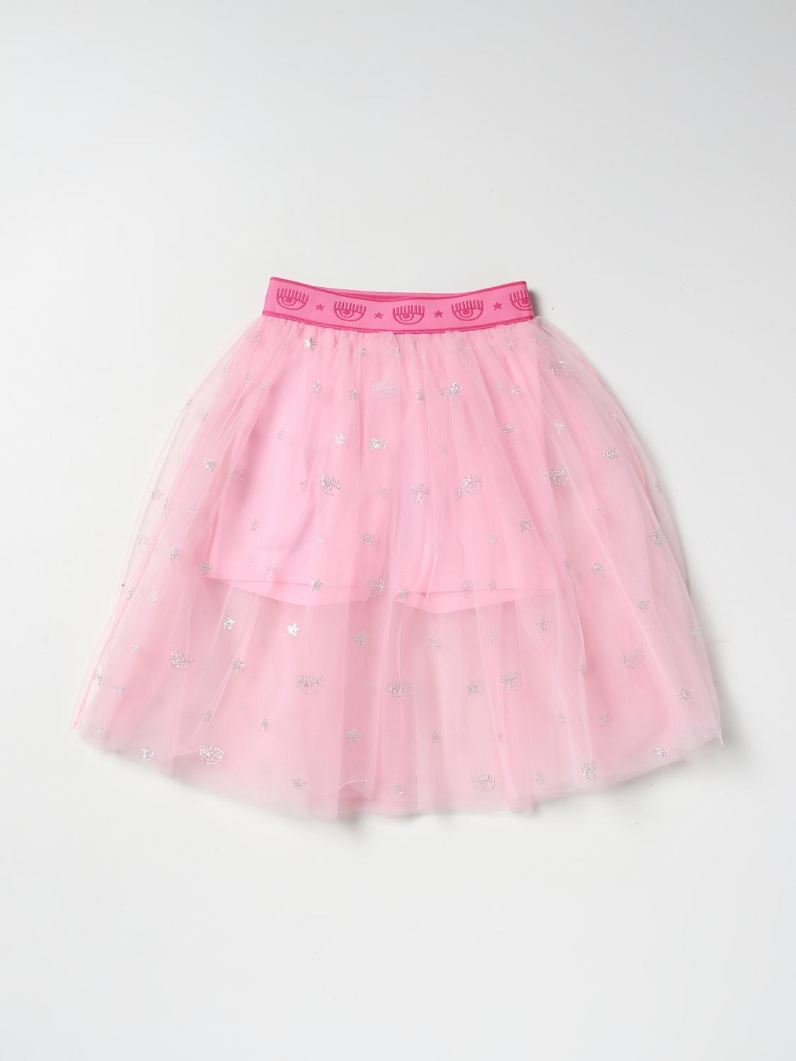 CHIARA FERRAGNI Skirt CHIARA FERRAGNI Kids colour Pink