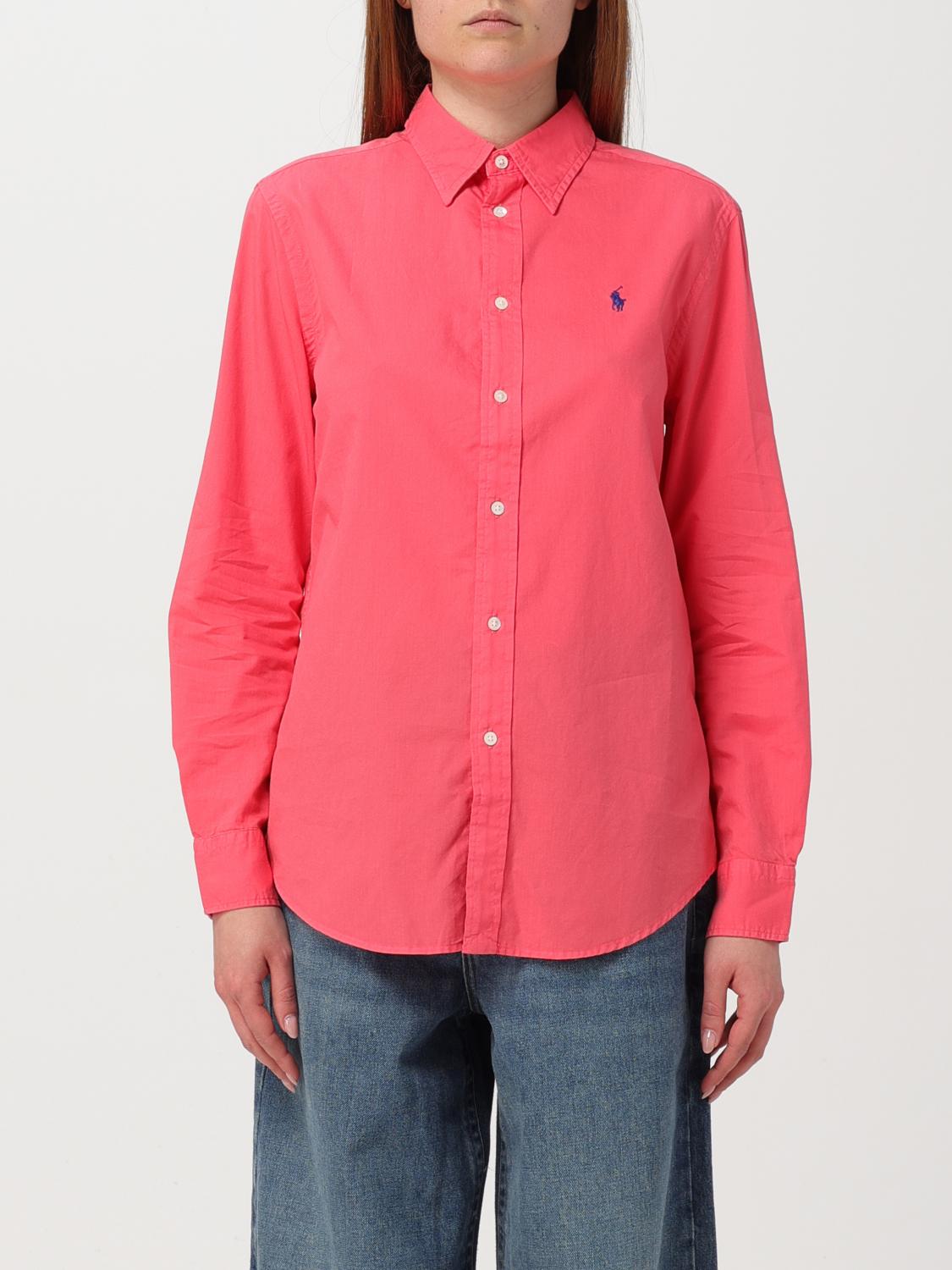 Polo Ralph Lauren Shirt POLO RALPH LAUREN Woman colour Coral