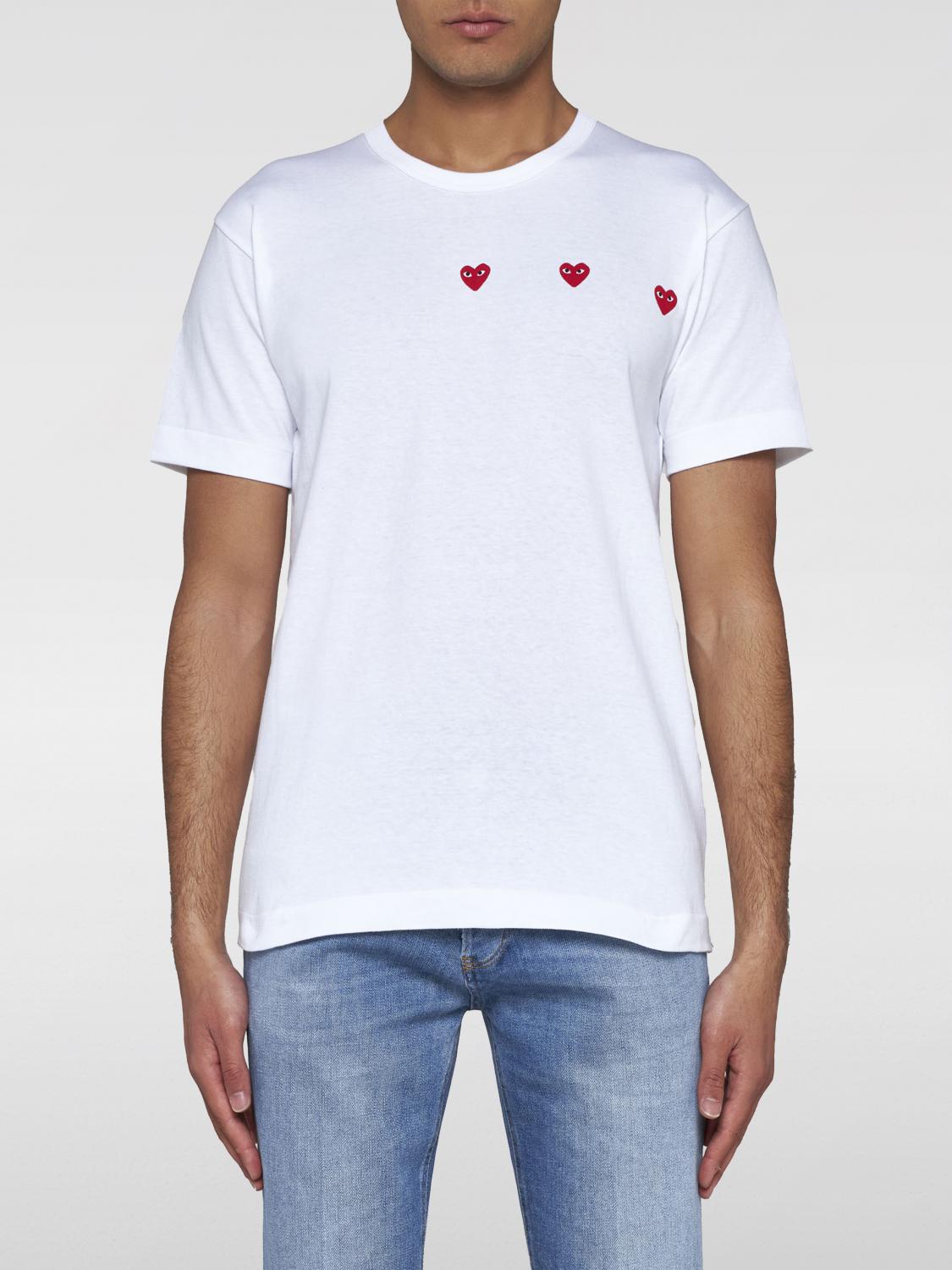 Comme Des Garçons Play T-Shirt COMME DES GARCONS PLAY Men color White