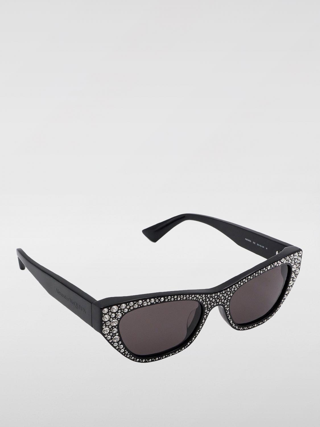 Alexander McQueen Sunglasses ALEXANDER MCQUEEN Woman color Black