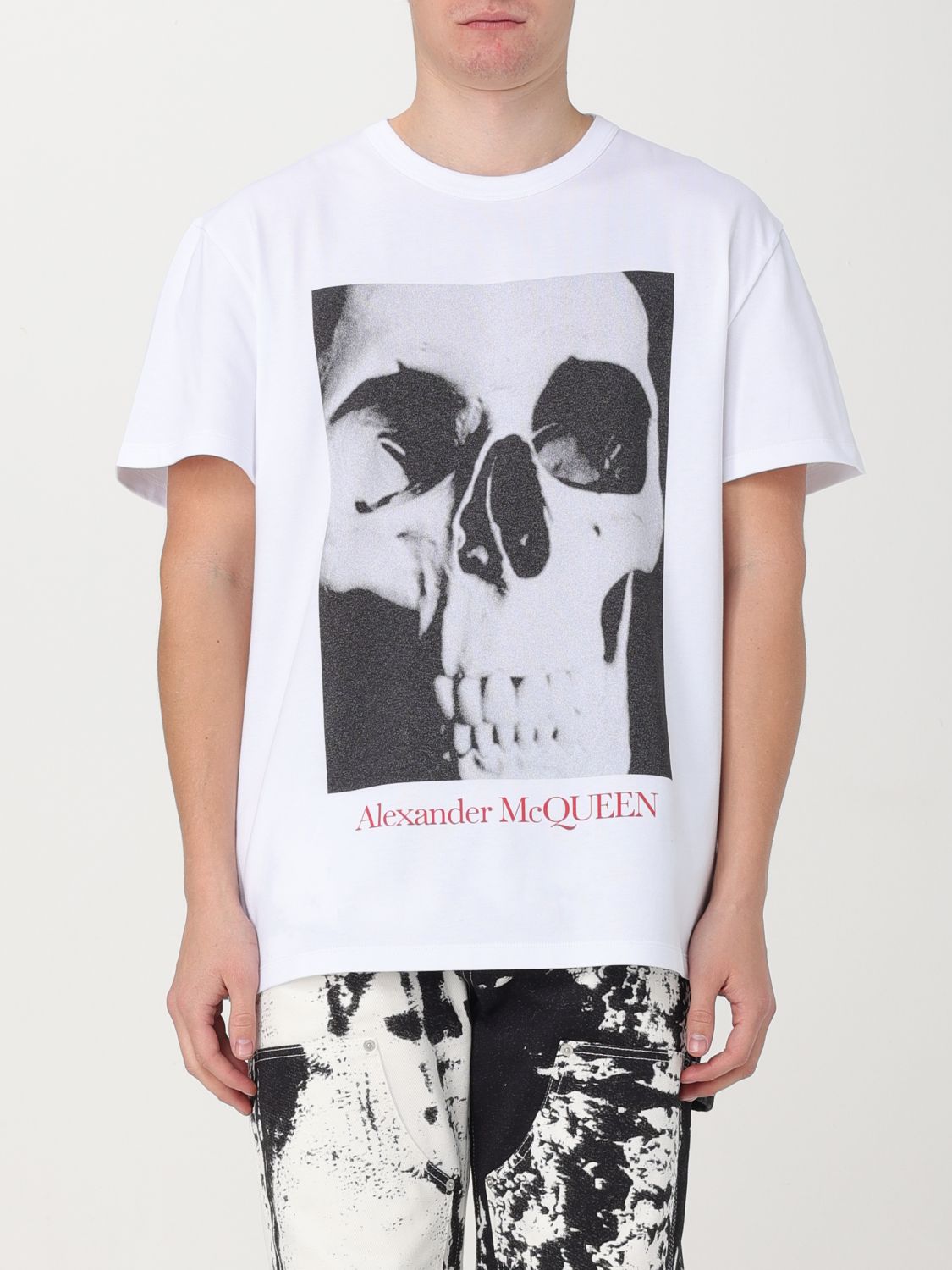 Alexander McQueen T-Shirt ALEXANDER MCQUEEN Men colour White