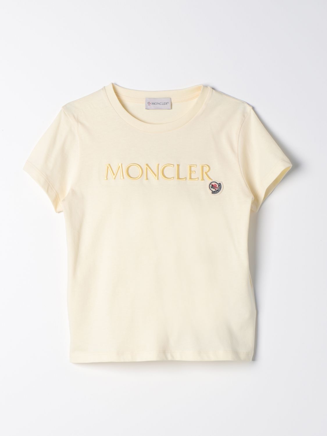 Moncler T-Shirt MONCLER Kids colour Yellow