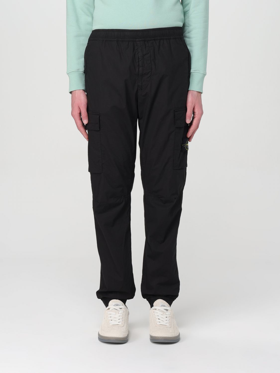 Stone Island Trousers STONE ISLAND Men colour Black