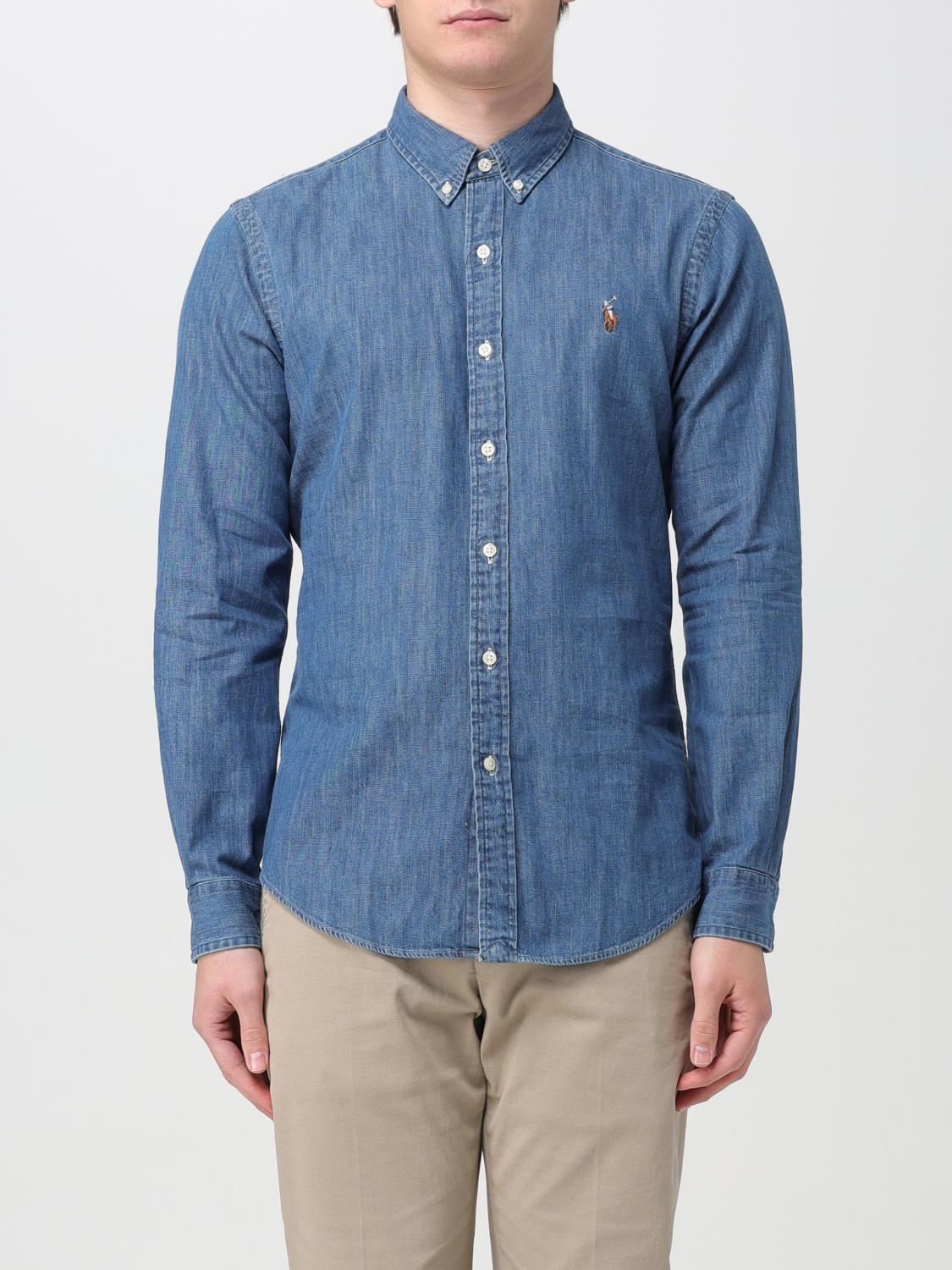 Polo Ralph Lauren Shirt POLO RALPH LAUREN Men colour Denim