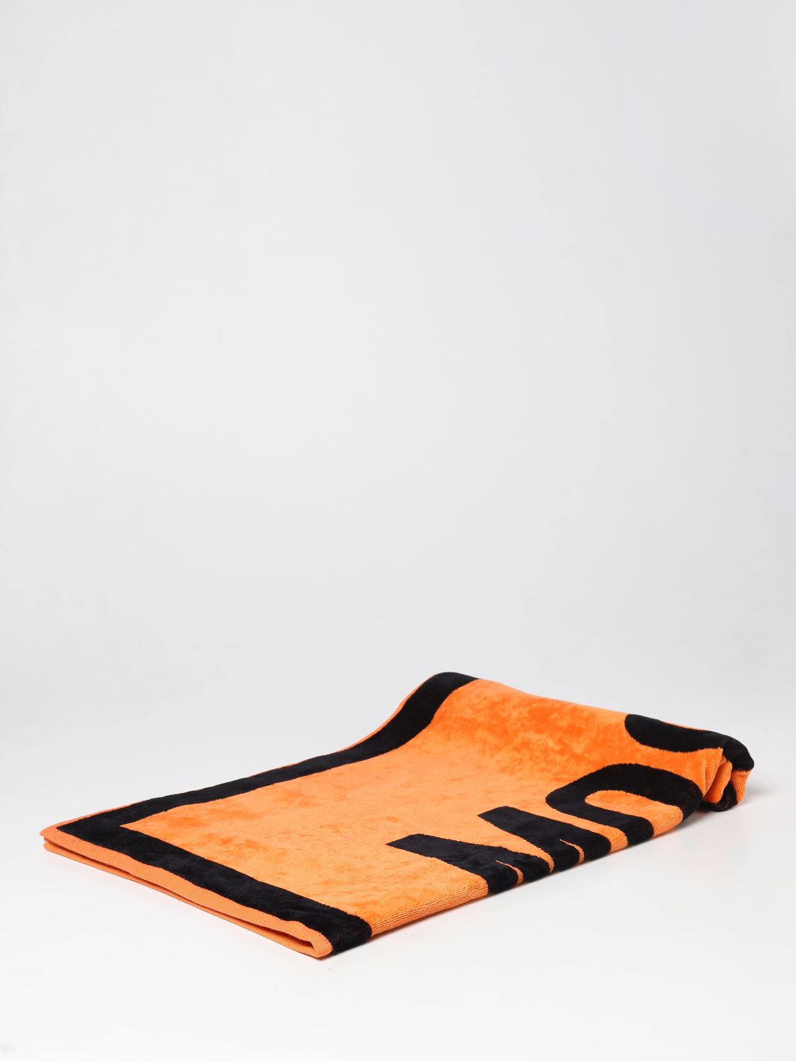 Moschino Swim Bath And Beach Towels MOSCHINO SWIM Lifestyle colour Orange