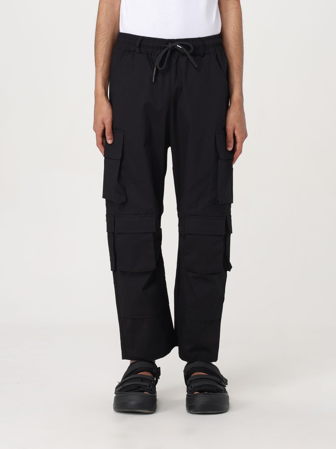 Disclaimer Trousers DISCLAIMER Men colour Black