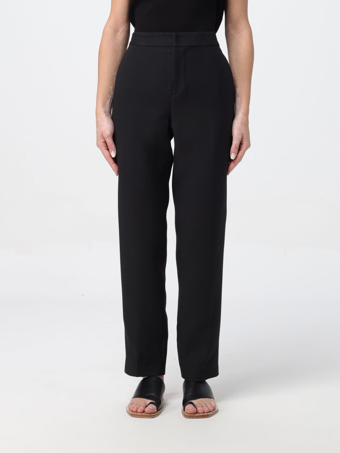 Fabiana Filippi Trousers FABIANA FILIPPI Woman colour Black