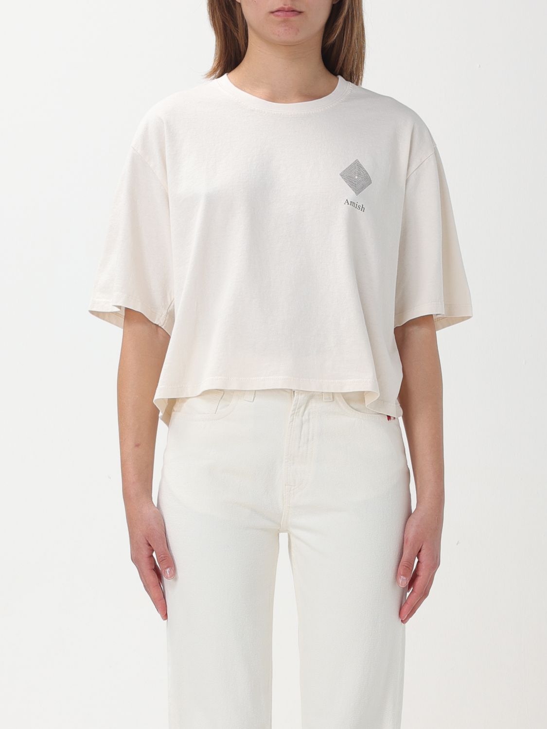 Amish T-Shirt AMISH Woman colour White
