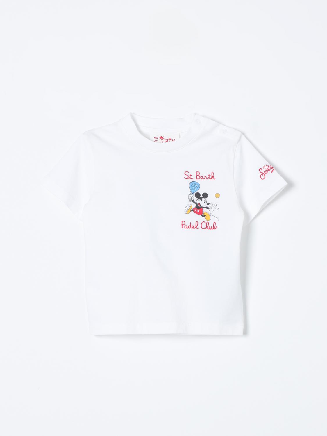 Mc2 Saint Barth T-Shirt MC2 SAINT BARTH Kids color White