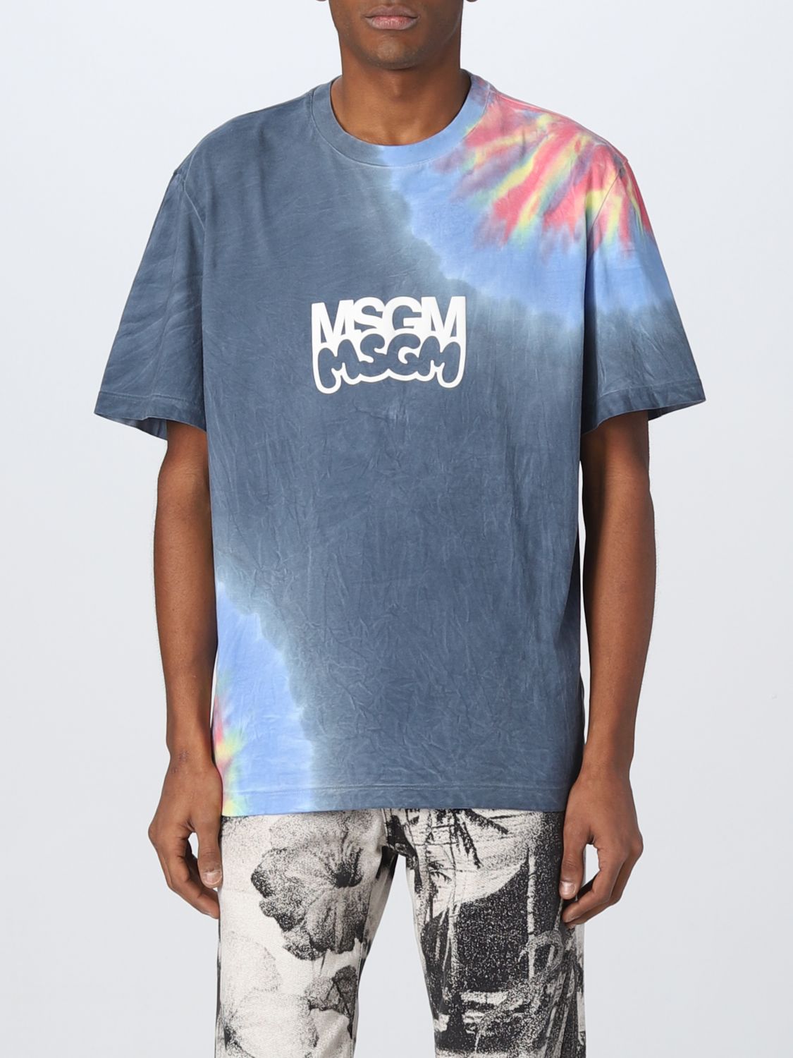 Msgm T-Shirt MSGM Men colour Multicolor