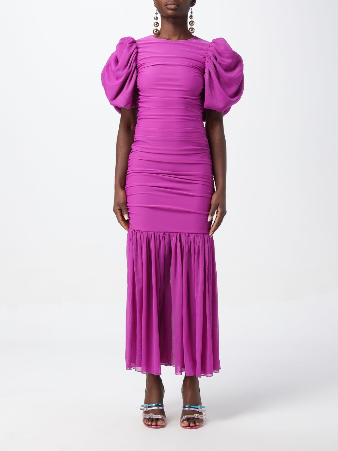 Rotate Dress ROTATE Woman colour Violet