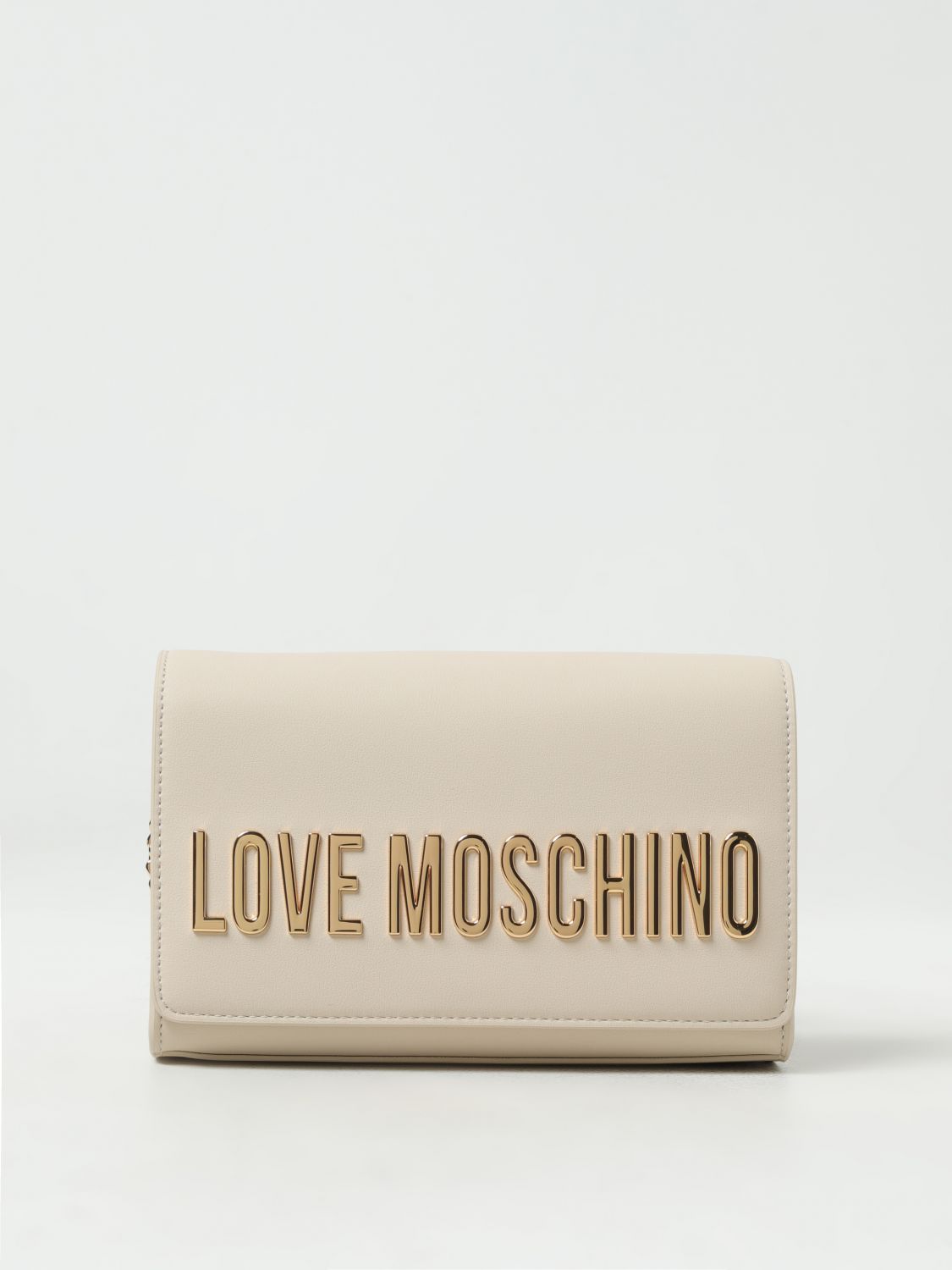 Love Moschino Crossbody Bags LOVE MOSCHINO Woman colour Ivory