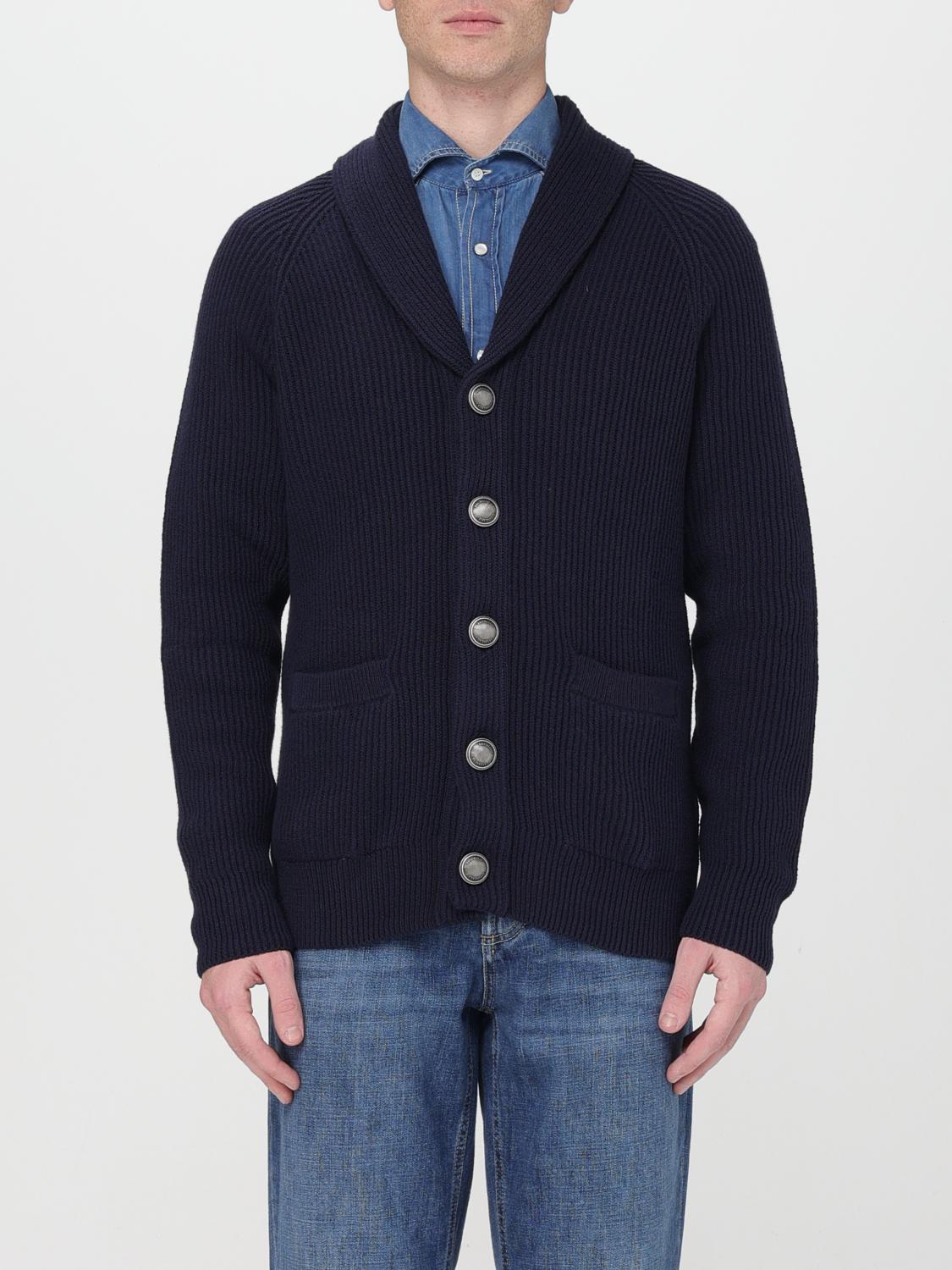 Brunello Cucinelli Cardigan BRUNELLO CUCINELLI Men colour Blue