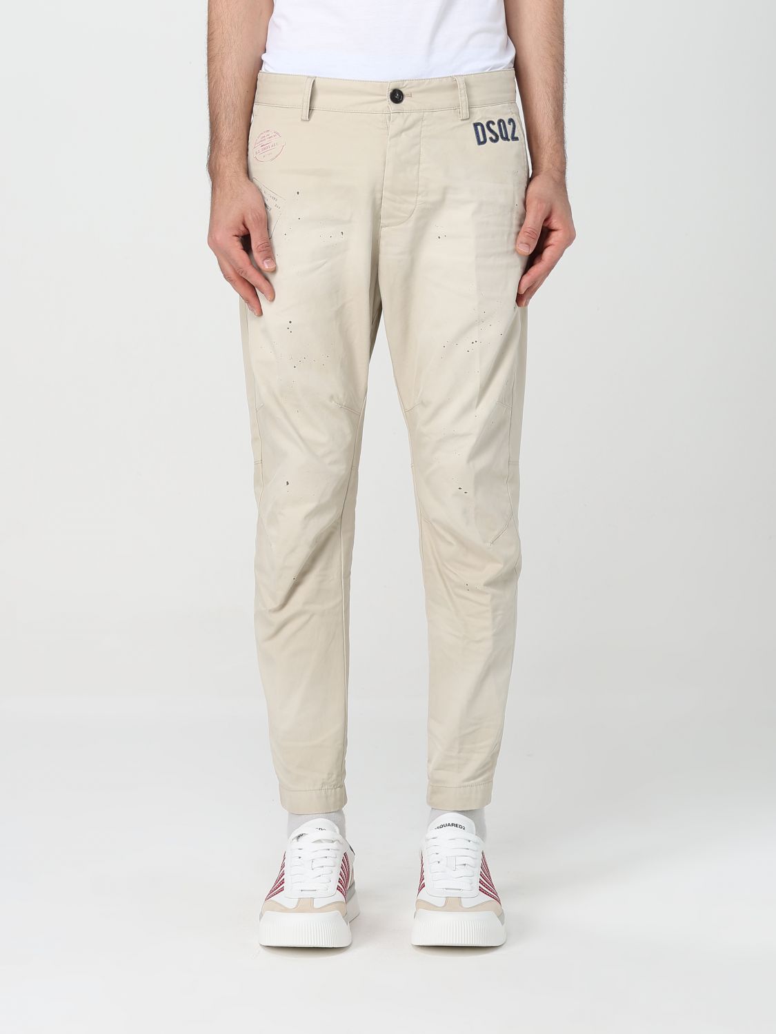 Dsquared2 Trousers DSQUARED2 Men colour Beige