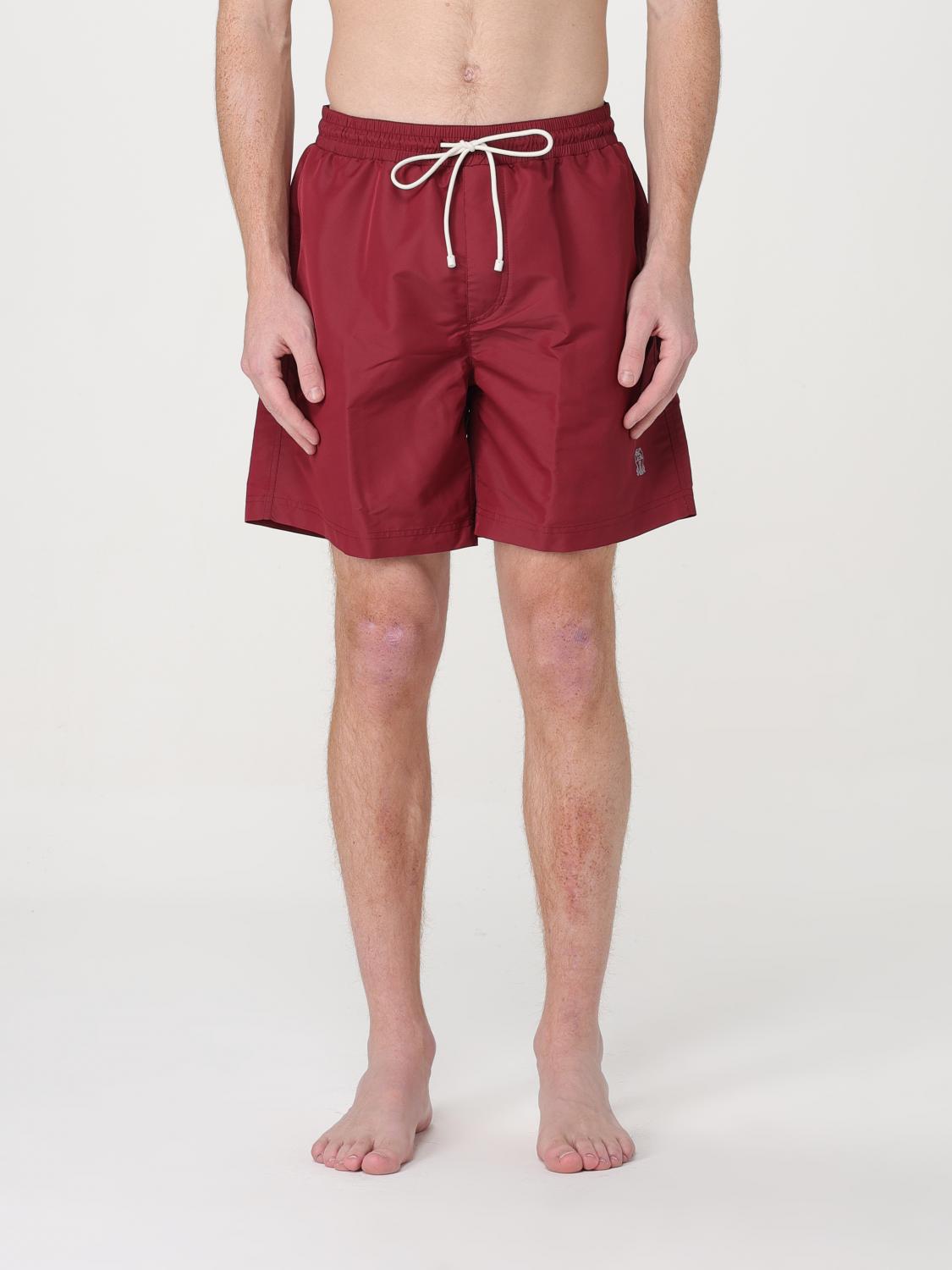 Brunello Cucinelli Swimsuit BRUNELLO CUCINELLI Men colour Red