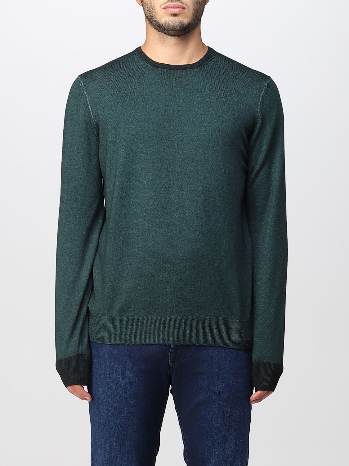 Fay Jumper FAY Men colour Grass Green