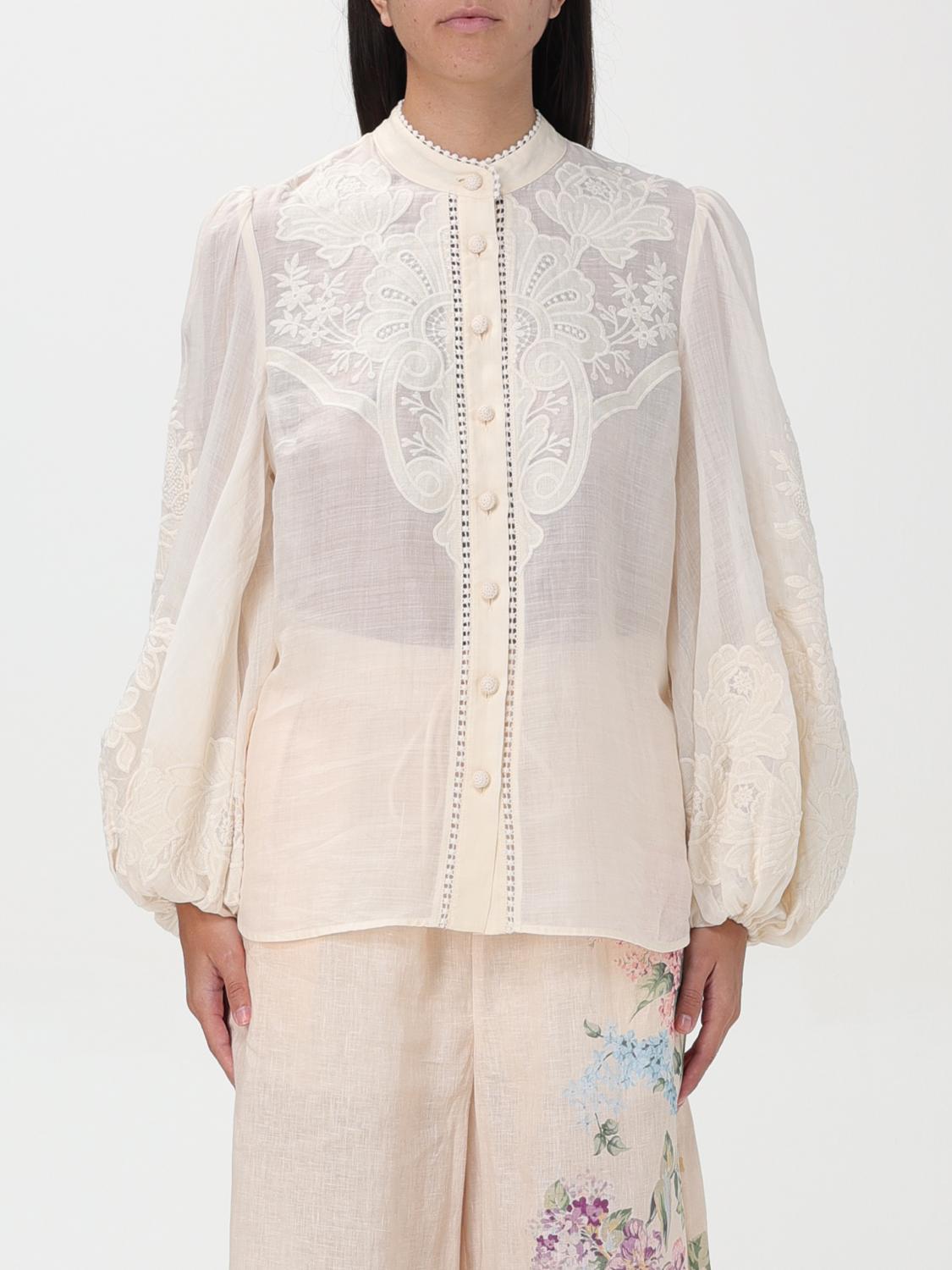 Zimmermann Shirt ZIMMERMANN Woman color Yellow Cream