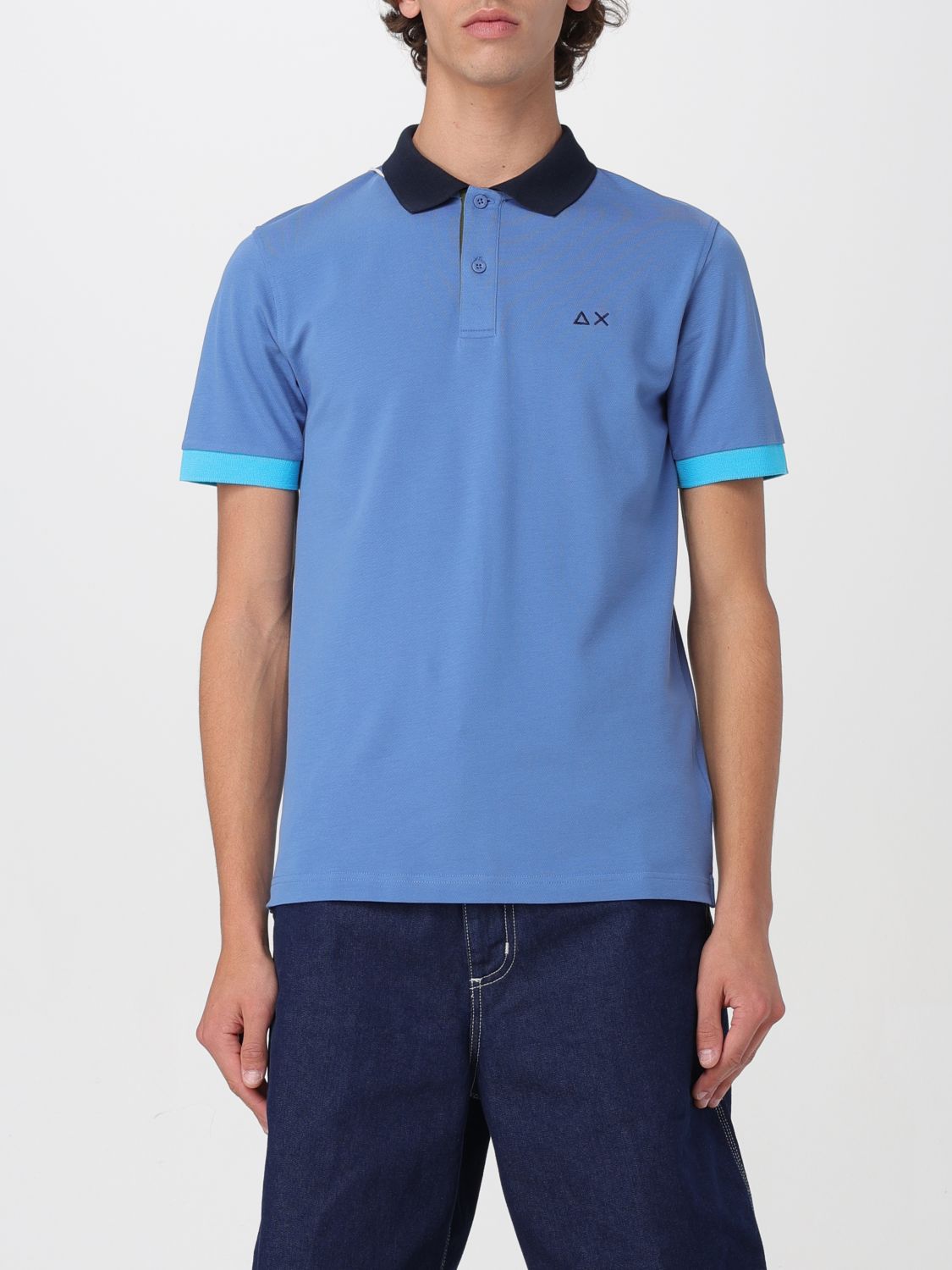  Polo Shirt SUN 68 Men colour Avion