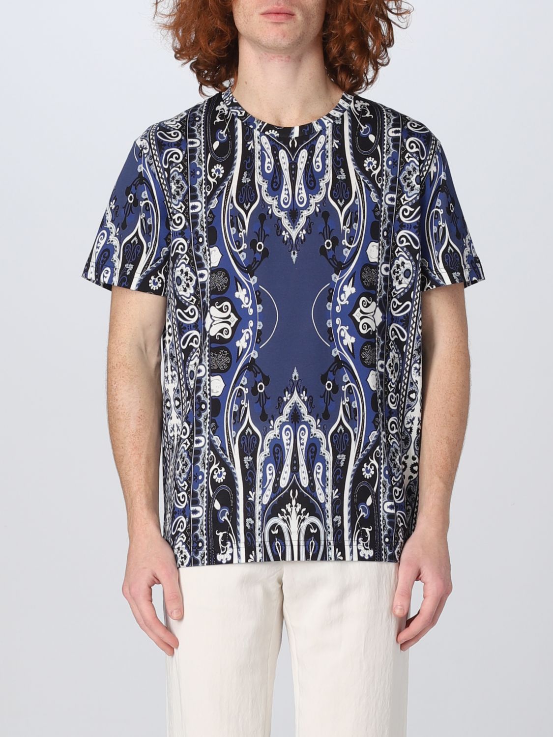 Etro T-Shirt ETRO Men colour Blue