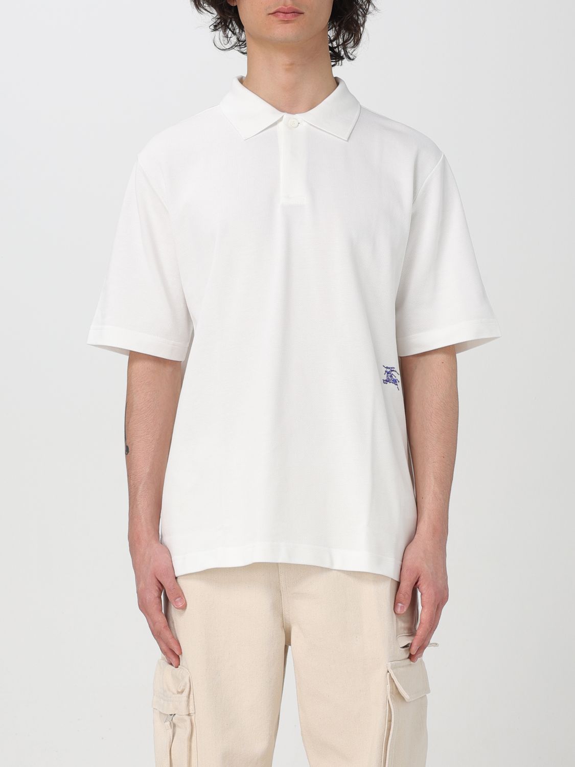 Burberry Polo Shirt BURBERRY Men colour White