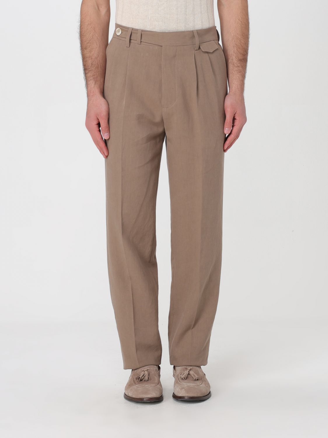 Brunello Cucinelli Pants BRUNELLO CUCINELLI Men color Brown