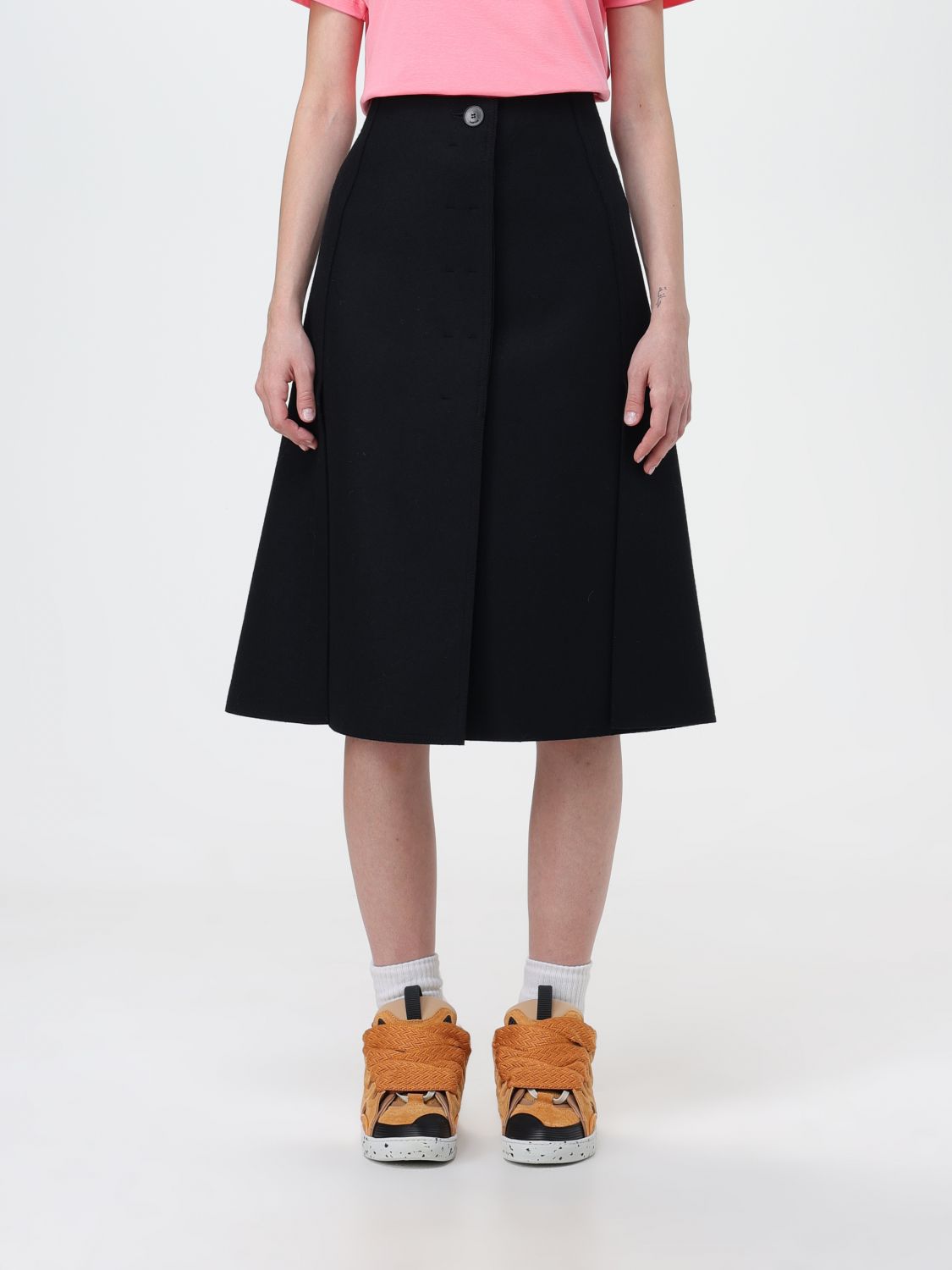 Lanvin Skirt LANVIN Woman colour Black