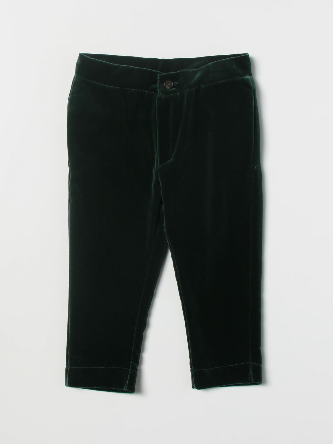 La Stupenderia Trousers LA STUPENDERIA Kids colour Green