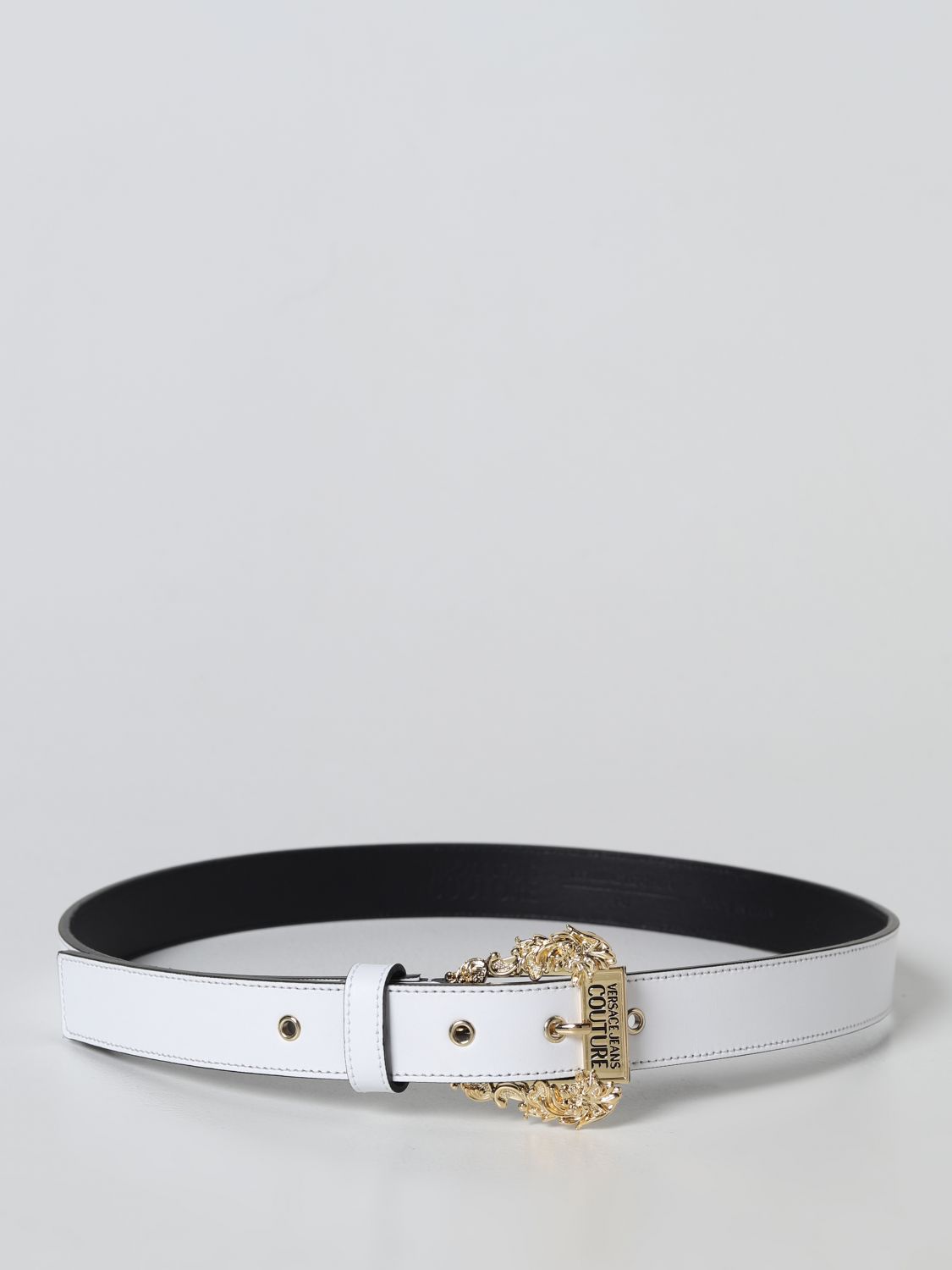 Versace Jeans Couture Belt VERSACE JEANS COUTURE Woman colour White