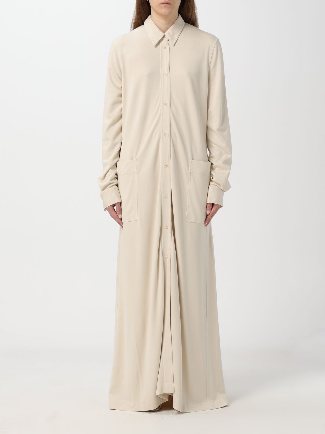 Toteme Dress TOTEME Woman colour Beige