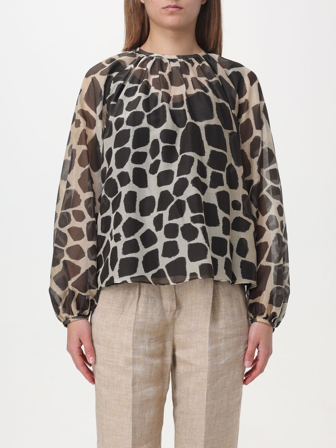 MAX MARA STUDIO Shirt MAX MARA STUDIO Woman colour Beige