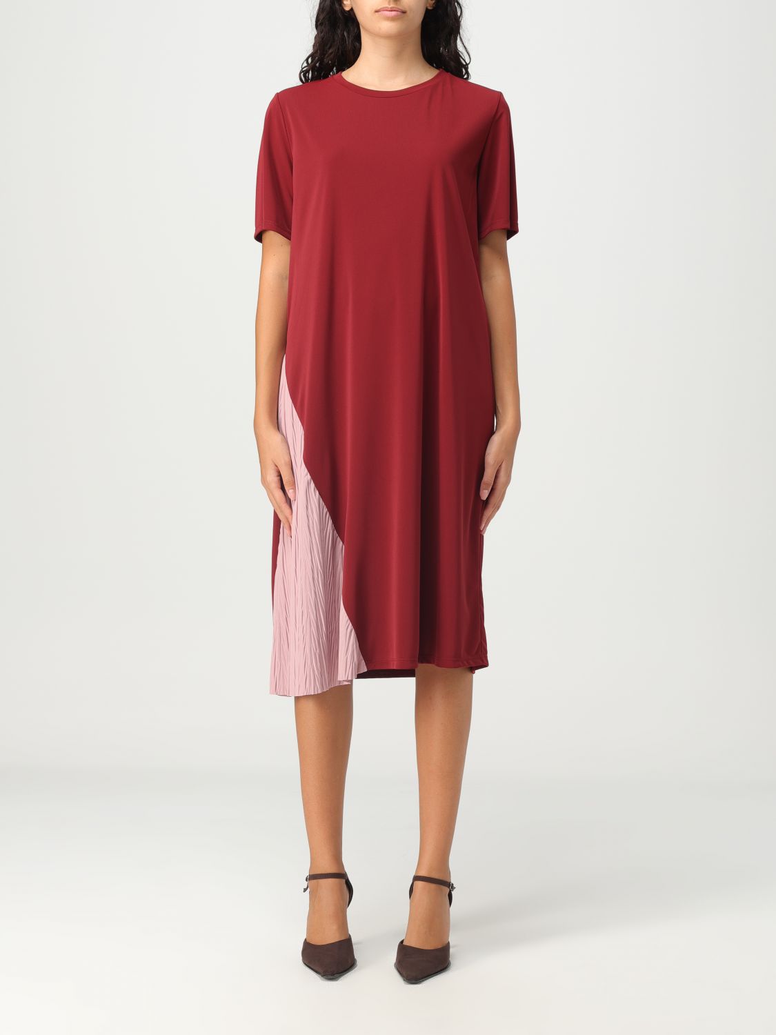 Max Mara Leisure Dress MAX MARA LEISURE Woman colour Burgundy