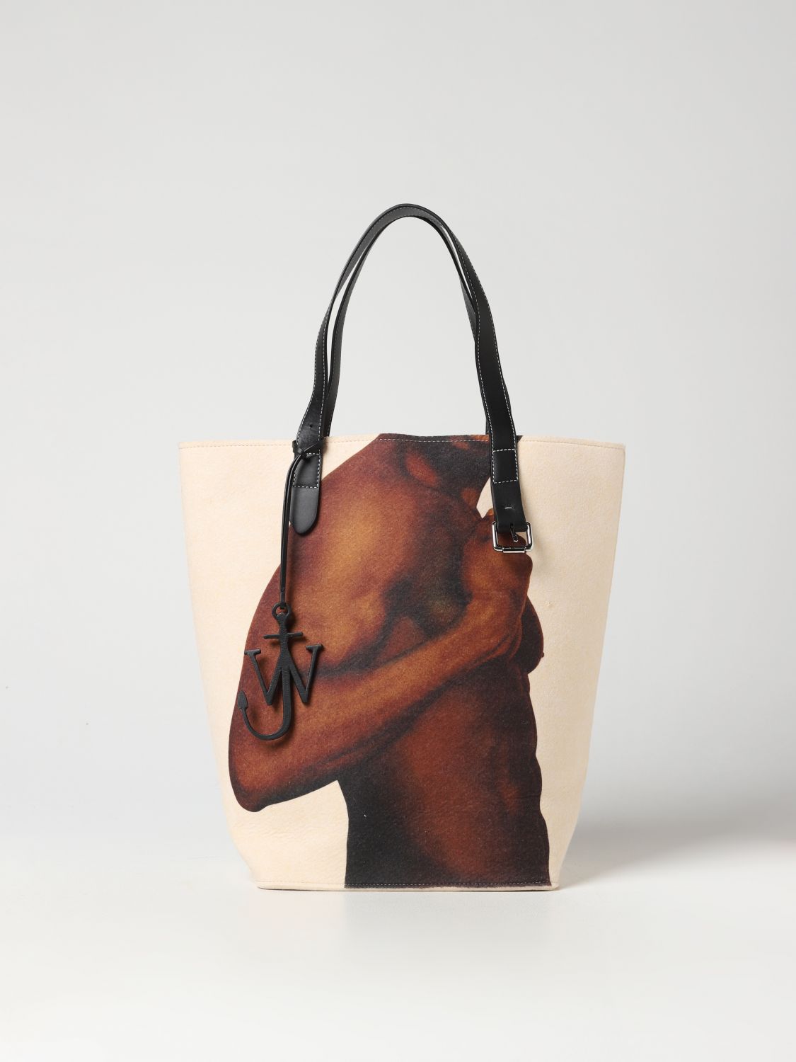 Jw Anderson Tote Bags JW ANDERSON Woman colour Beige