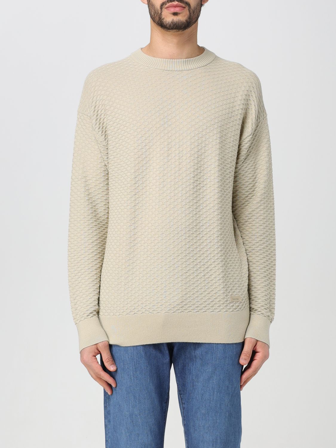 Calvin Klein Jumper CALVIN KLEIN Men colour Beige