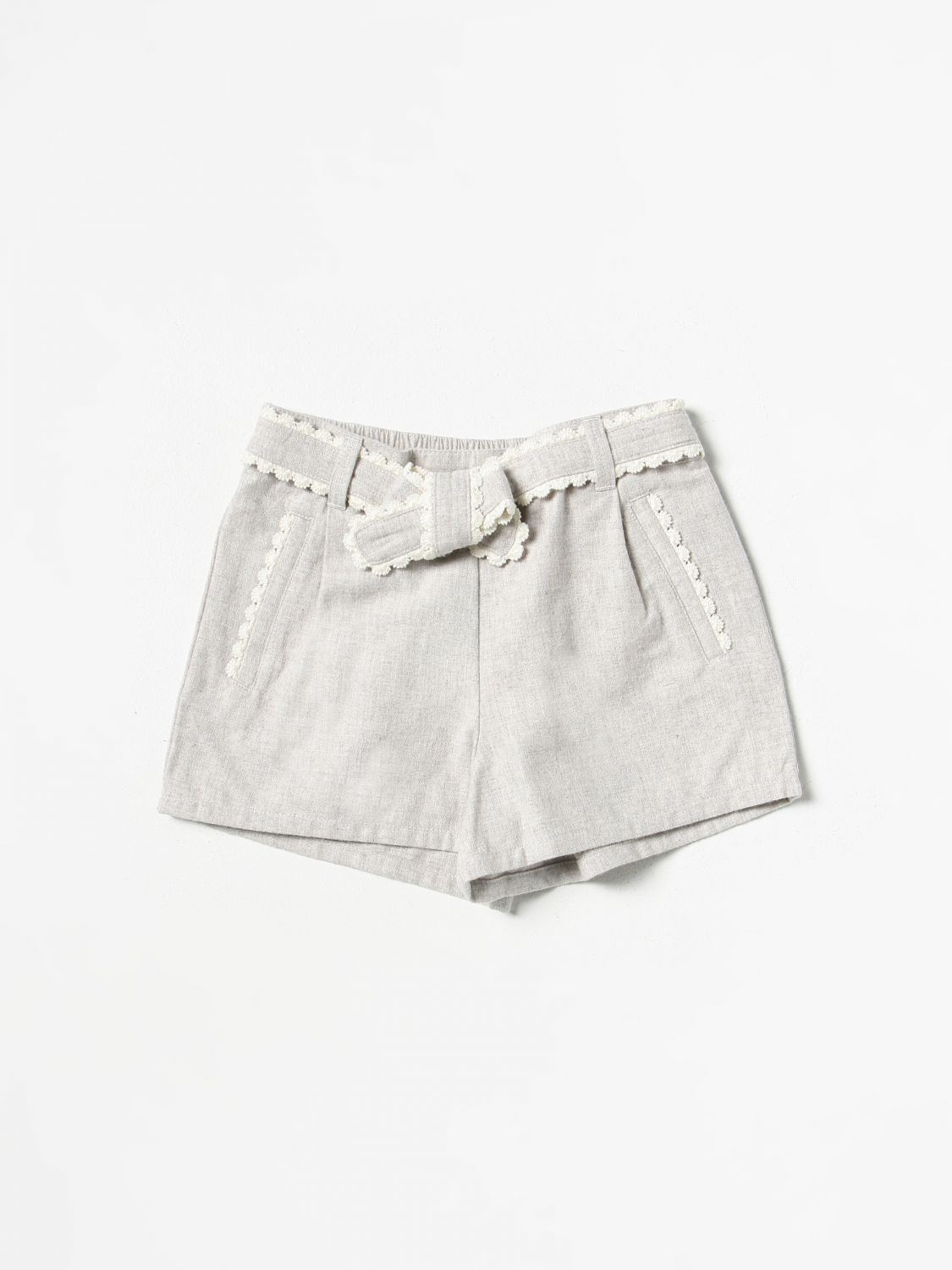 Chloé Short CHLOÉ Kids colour Beige