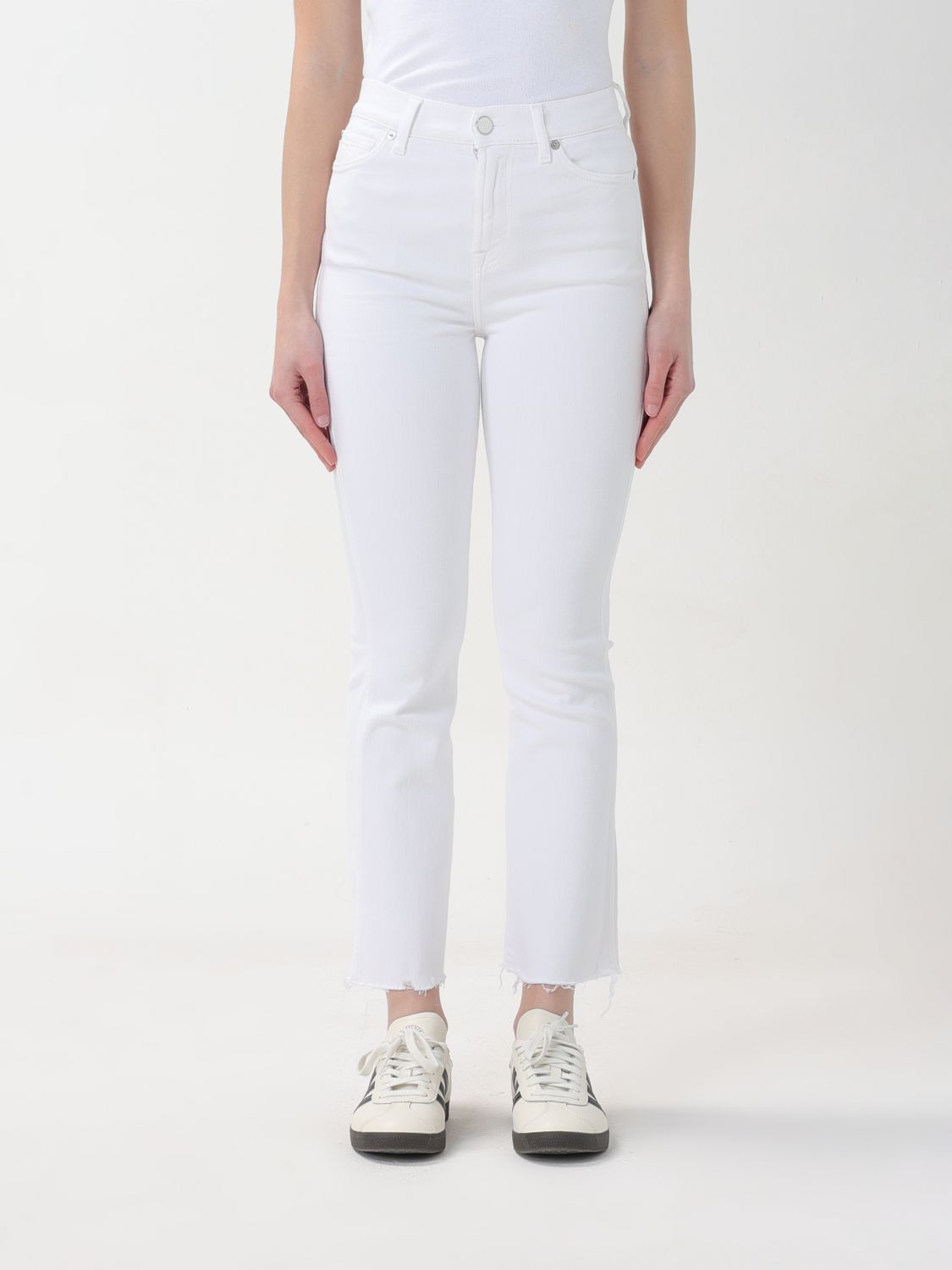 7 For All Mankind Jeans 7 FOR ALL MANKIND Woman colour White