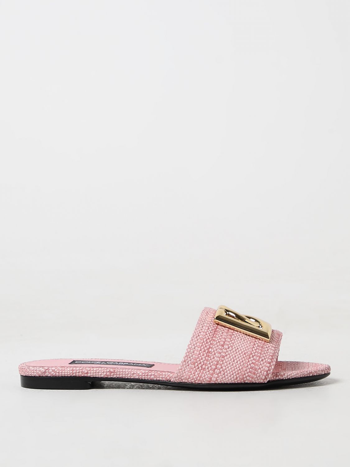 Dolce & Gabbana Flat Sandals DOLCE & GABBANA Woman colour Pink