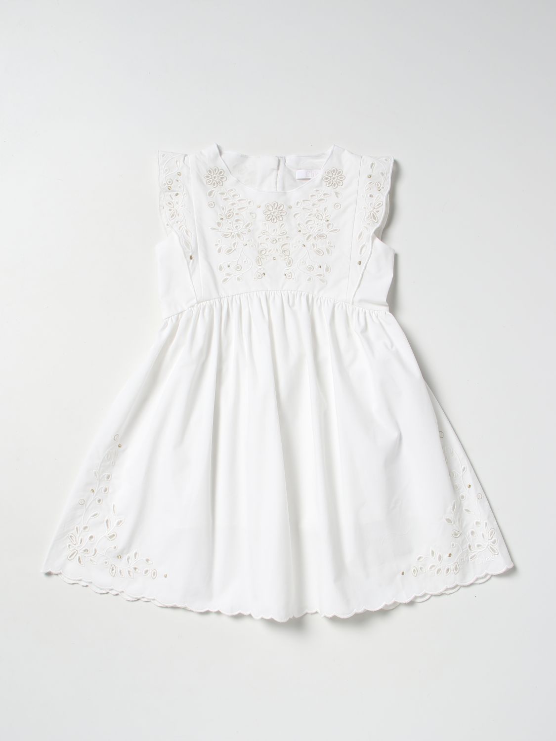 Chloé Dress CHLOÉ Kids colour White