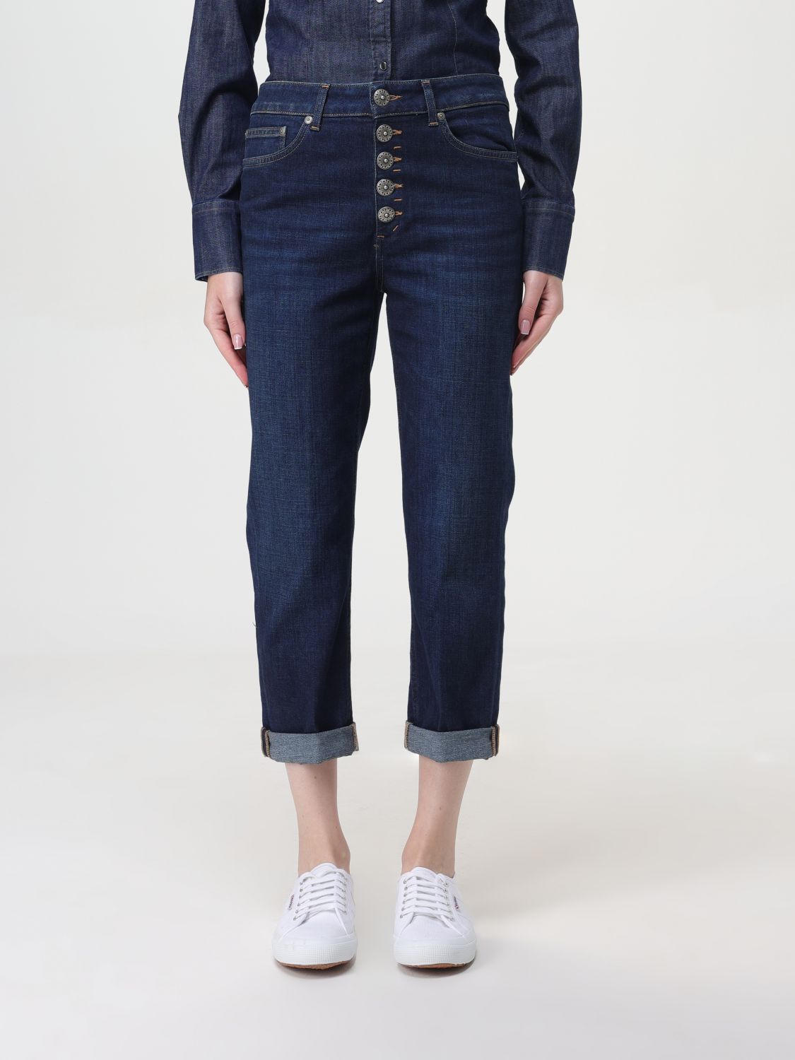 Dondup Pants DONDUP Woman color Denim