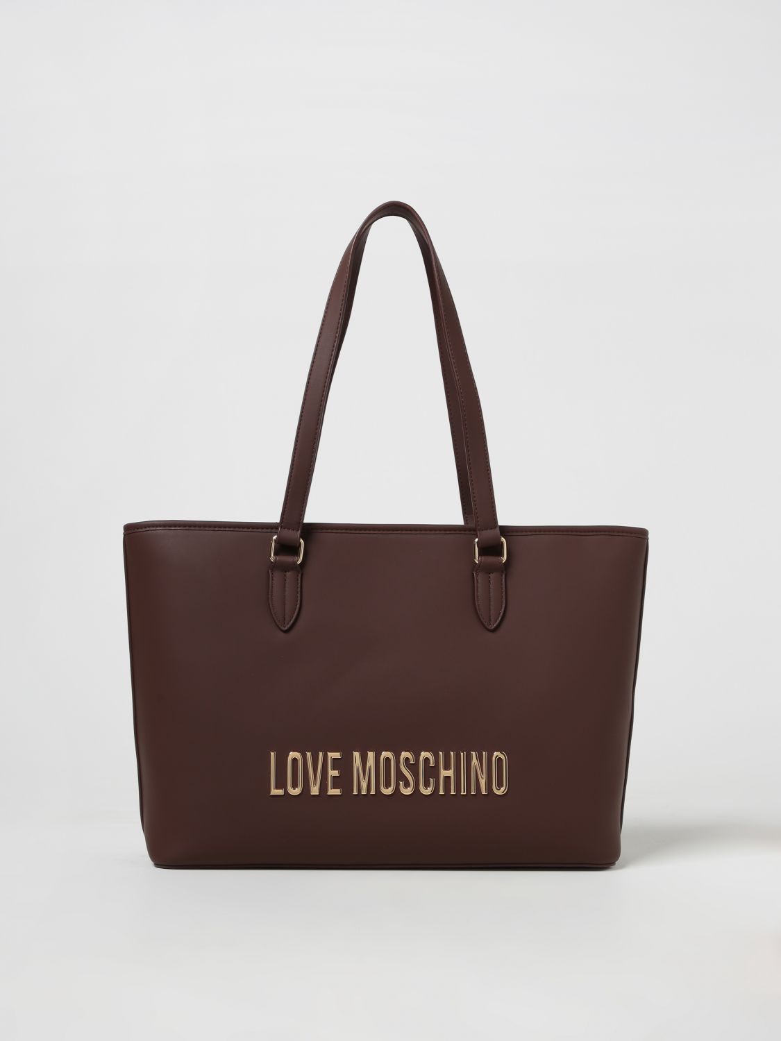 Love Moschino Tote Bags LOVE MOSCHINO Woman colour Brown