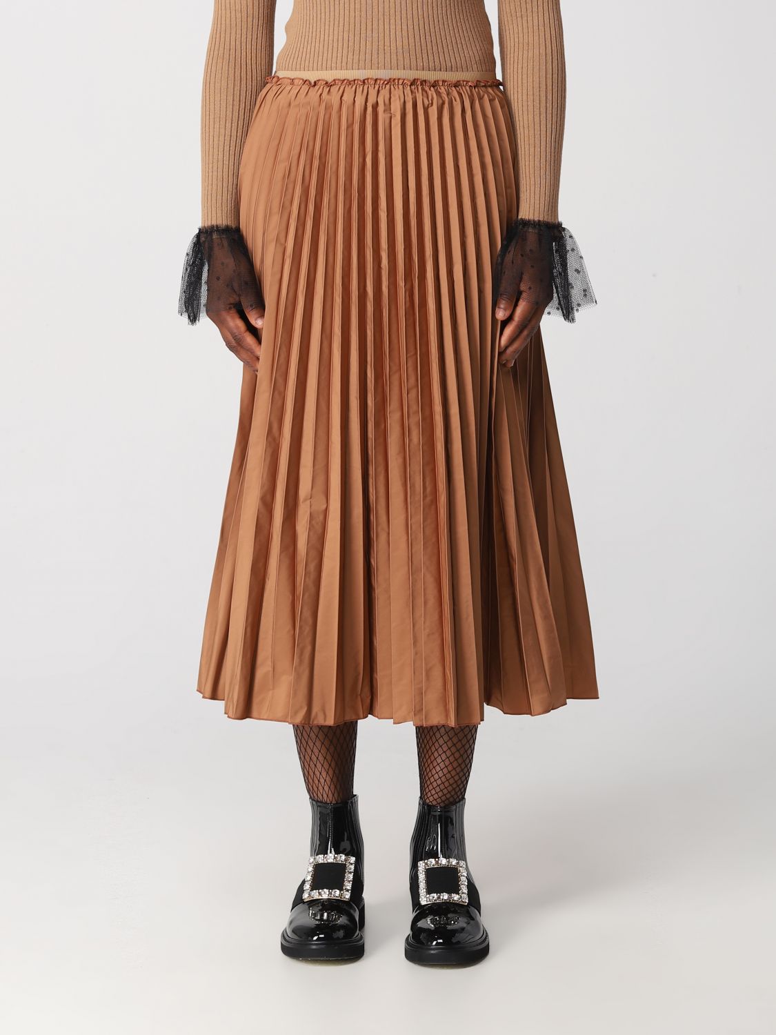 Red Valentino Skirt RED VALENTINO Woman colour Brown