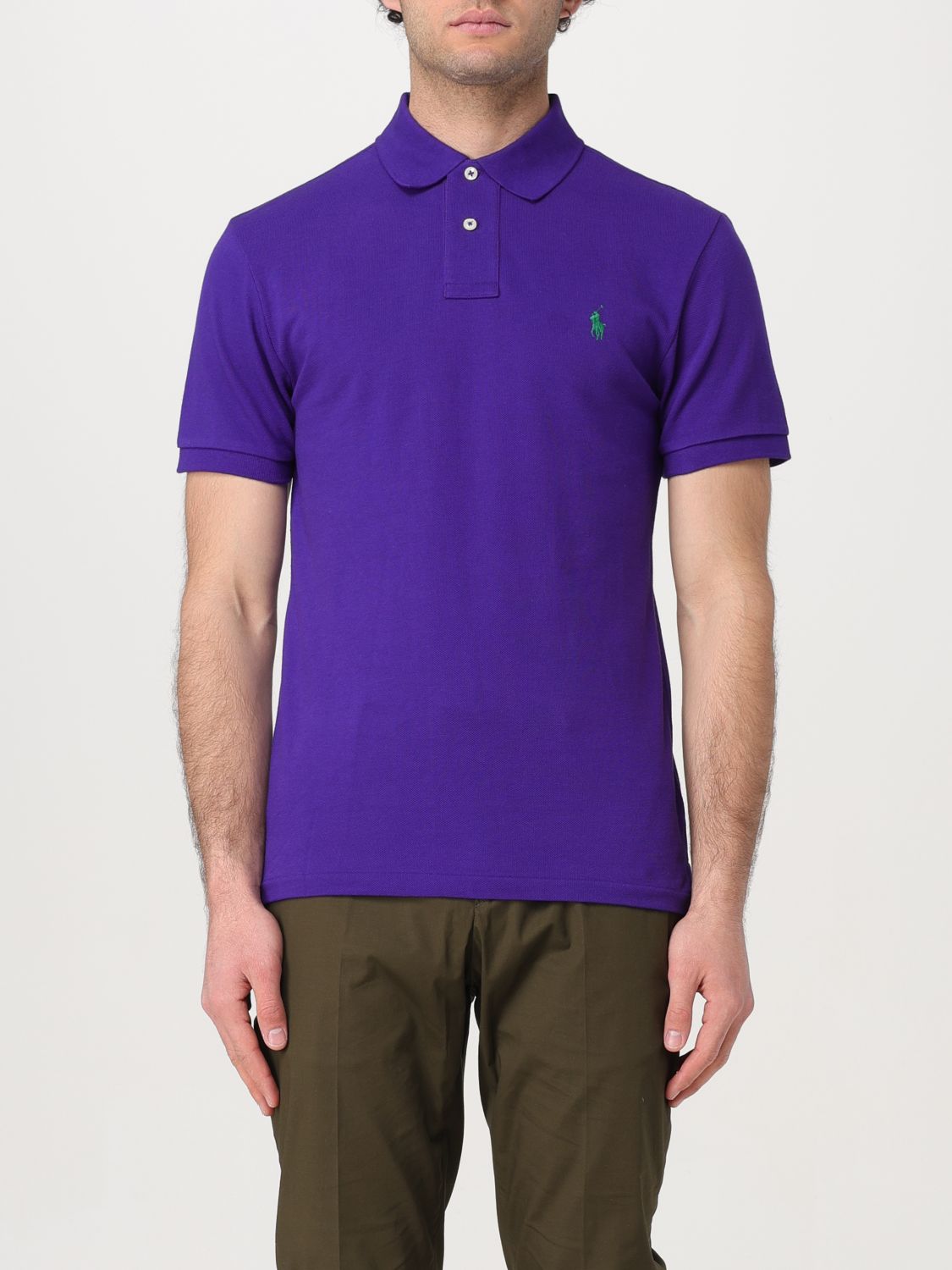 Polo Ralph Lauren Polo Shirt POLO RALPH LAUREN Men colour Violet