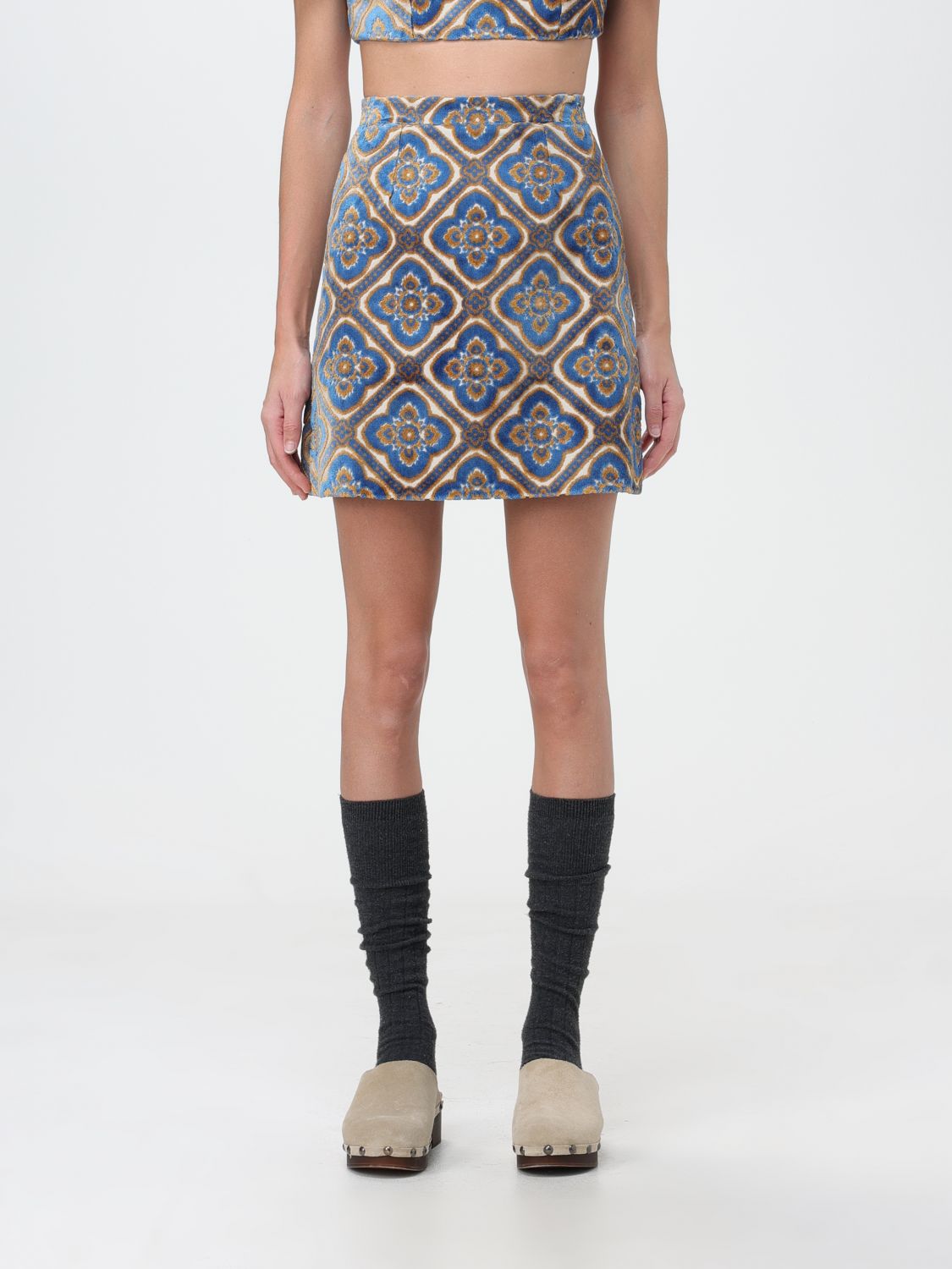 Etro Skirt ETRO Woman colour Blue