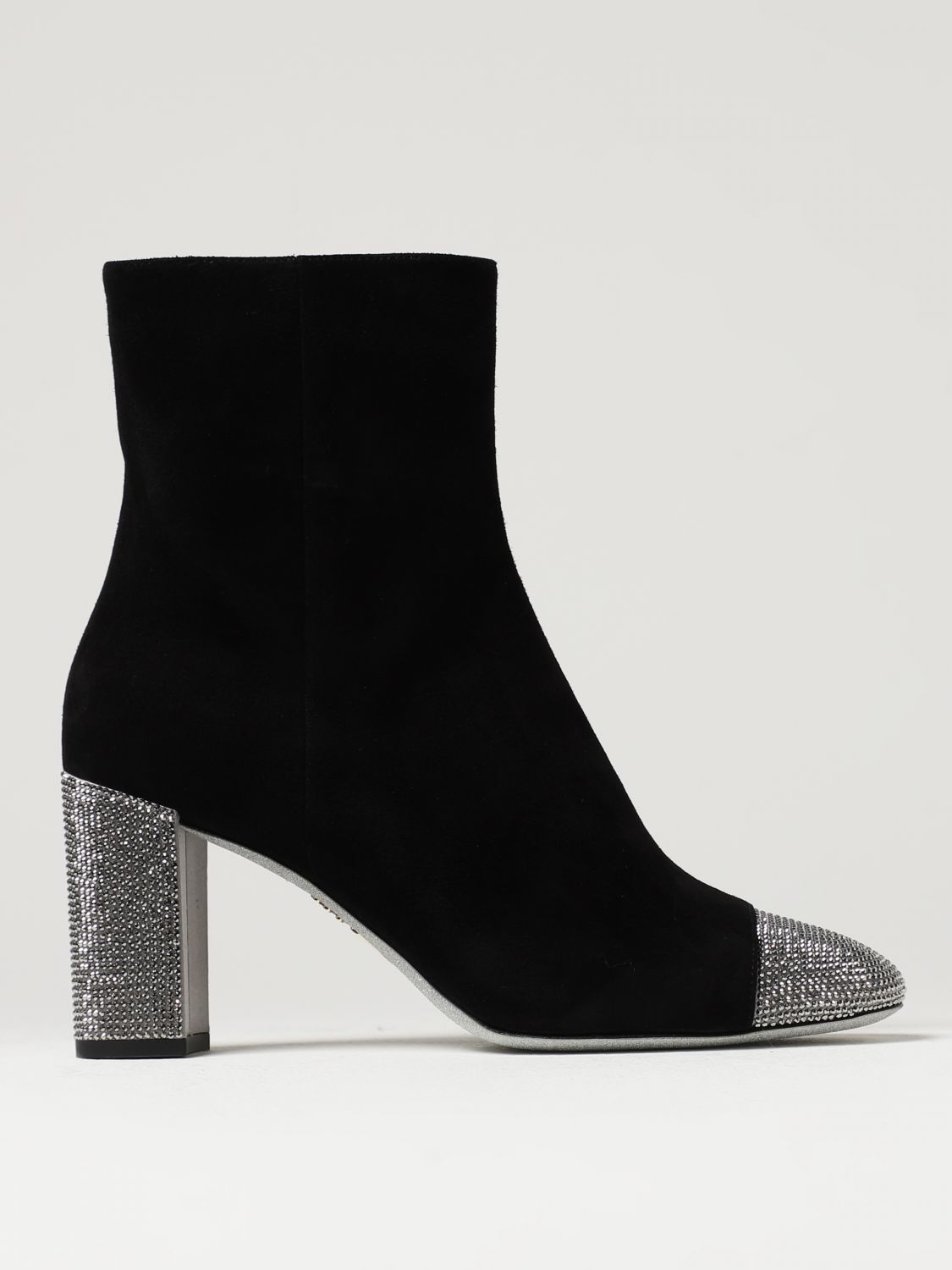 René Caovilla Flat Ankle Boots RENE CAOVILLA Woman colour Black