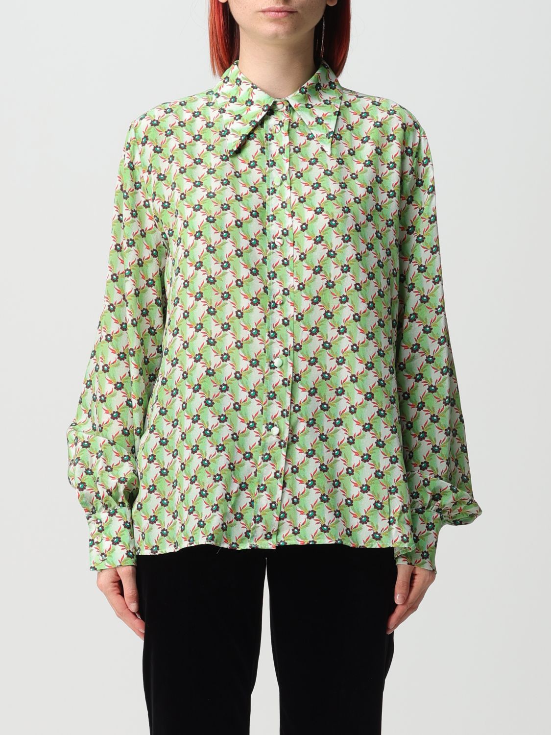 Etro Shirt ETRO Woman colour Green