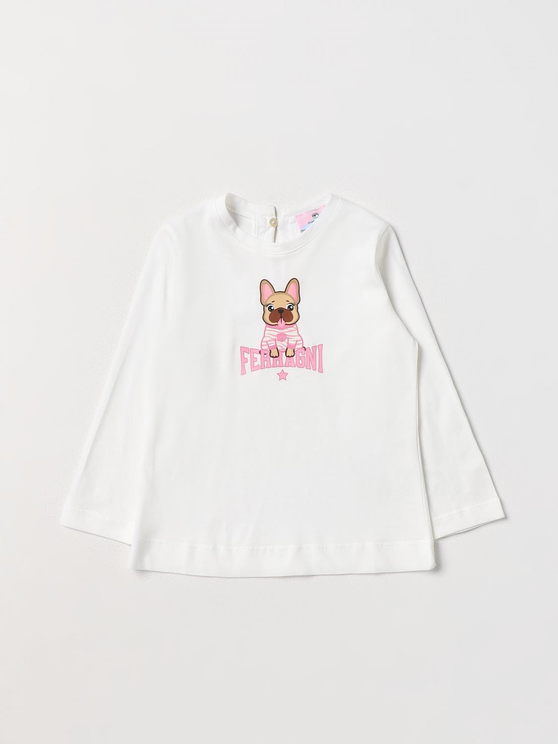 CHIARA FERRAGNI T-Shirt CHIARA FERRAGNI Kids colour Yellow Cream