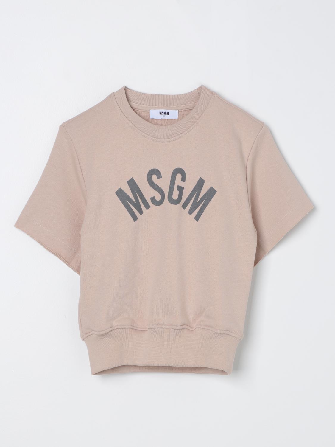 Msgm Kids T-Shirt MSGM KIDS Kids colour Beige